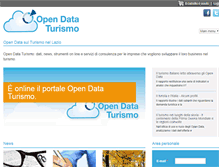 Tablet Screenshot of opendataturismo.com